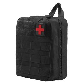 Survival First Aid Kit 250 Pieces Emergency Medical Trauma Bag for Camping Home - Default