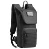 Tactical Molle Hydration Pack Backpack 3L Water Bladder Cycling Hiking Running - Tactical - Black