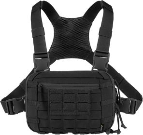 Tactical EDC Chest Rig - Black