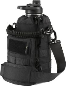 VOTAGOO 64Oz Tactical Water Bottle - Black