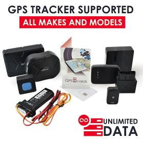 GPS cards for GPS405 Tracker with vehicles security and advanced monitoring - Default
