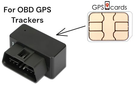 GPS cards for GPS-311C Vehicle Tracker Complete Security and Location Services - Default