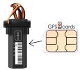 Sim card for Tracker GPS-311A with surveillance system & security - Default