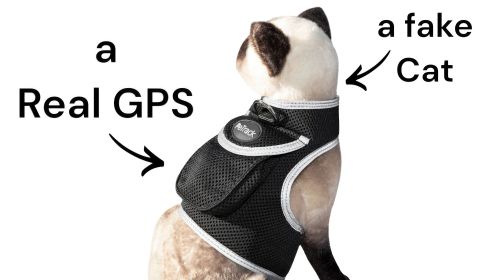 Pocket Waterproof Collar GPS Pet Locator Realtime Remote Surveillance Size:XL - Default