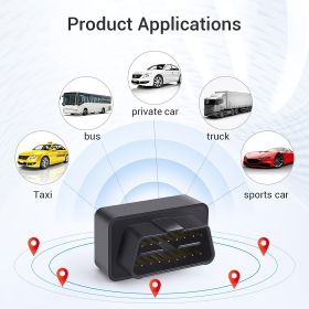 Vehicle Security - OBD Portable GPS Tracking Device for Cars - Default