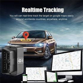 Two 2 Door Vehicle Security GPS Tracking Device + GPS card SIM - Default
