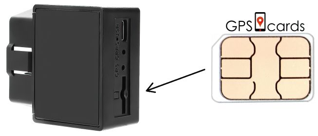 GPS Cards works for GPS-405B for Ensuring Vehicle Security with CAT1 included - Default