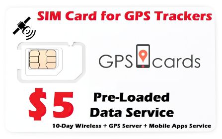 SIM Card for Voyager 4N Car Locator with Nationwide Coverage + No Roam Fee - Default