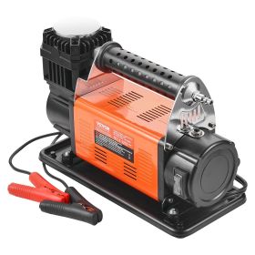 VEVOR 12V Heavy Duty Portable Air Compressor Car Tire Inflator 7.06CFM 150PSI - Default