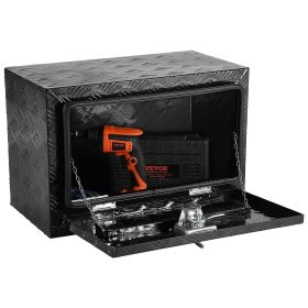 VEVOR Underbody Aluminum Truck Tool Box 24" x 14" x 16" Trailer RV Tool Storage - Default