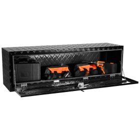 VEVOR Underbody Aluminum Truck Tool Box 60" x 17" x 18" Trailer RV Tool Storage - Default