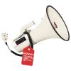 5 Core Megaphone Bullhorn Speaker 100W Professional Bull Horn Battery Power Cheer Megafono 2000 Yard Range Loudspeaker W Siren Recording Ergonomic Han