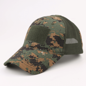 Military-Style Tactical Patch Hat with Adjustable Strap | Breathable and Unisex - BDU Digital