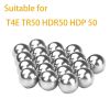 Xemussa-100 pcs 0.50Cal colored ball, 0.50 caliber solid aluminum colored slingshot, 2.6 grams, self-defense ball suitable for T4E TR50 HDR50 - 12.7mm