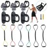 6-piece high speed boxing training rope TPE elastic drawstring resistance band fitness physical therapy exercise - BZH-X003ZQS851