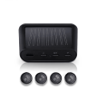 PSC270  Solar Digital TMPS 300mAh External Tire Pressure Monitoring 4.0-inch LCD Bluetooth 5.0 Tire Pressure Monitoring Solar Car Digital Clock / Disp
