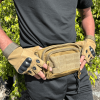 Tactical Fingerless Airsoft Gloves for Outdoor Sports - Tan - XL