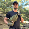 Tactical Fingerless Airsoft Gloves for Outdoor Sports - Green - M