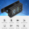 PSTS610 Truck Tire Pressure Sensor 3.2-inch LCD Solar Digital TMPS 15Bar Bus Tire Pressure Sensor Battery 1000mAh Engineering Vehicle Tire Pressure Se