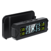 PSTY22, Solar Tire Pressure Sensor Bluetooth Tire Pressure Monitor Passenger Vehicle Tire Pressure Sensor Battery 400mAh 3.2-inch LCD TPMS Frequency 4