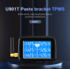 PSU901T6NF  Solar Tire Pressure Built-in Sensor for 6-Wheel Trucks, RVs, Trailers, Buses, and Engineering Vehicles with 6-38 Tire Count Display, Solar