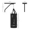 Soozier Heavy Bag Wall Mount Set, Unfilled Punching Bag Hanger with Boxing Gloves for Muay Thai and MMA Training - default