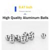 Xemussa-100 pcs 0.50Cal colored ball, 0.50 caliber solid aluminum colored slingshot, 2.6 grams, self-defense ball suitable for T4E TR50 HDR50 - 11mm