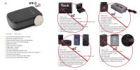 NEW iTrack PUCK Mini Rechargeable GPS Devices for Car w/ Shock Sensor Alarm - Default