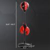 Qaba Height Adjustable Punching Bag for Kids w/ Stand & Boxing Gloves for 5-10 Years, Red | Aosom - Red