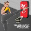 Soozier 16.5 in Muay Thai Kick Shield Punching Pad, Kick Shield for Martial Arts, Karate, Kickboxing, MMA x 1 Unit, Red - Red