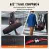 VEVOR Golf Club Travel Bag Golf Luggage Case Cover with Wheels 1800D Oxford - 1800D Oxford Cloth