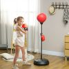 Qaba Punching Bag for Kids w/ Stand & Boxing Gloves, for 5-10 Years | Aosom - default