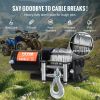 VEVOR Electric Winch ATV UTV 3000 lb Steel Cable IP55 Waterproof Wired Control - Default