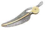 LEAF | Pocket Knife | Damascus Blade | Razor Sharp | Perfect Gift - Default Title