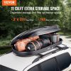 VEVOR Rooftop Cargo Carrier 11 Cubic Feet Luggage Storage Box ABS for SUVs Cars - Default