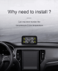 PSC270  Solar Digital TMPS 300mAh External Tire Pressure Monitoring 4.0-inch LCD Bluetooth 5.0 Tire Pressure Monitoring Solar Car Digital Clock / Disp