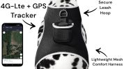 Pocket Collar Pet GPS Tracking Device Dog Cat Wireless Security System Size:M - Default