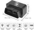 GPS Tracking Device for Civic Accord Fit Vehicle Security + GPS card SIM - Default