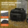 VEVOR Range Bag for 4 Pistols Tactical Gun Range Bag Single Shoulder Strip Black - Black - 37 x 26 x 23 cm