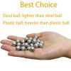 Xemussa-100 pcs 0.50Cal colored ball, 0.50 caliber solid aluminum colored slingshot, 2.6 grams, self-defense ball suitable for T4E TR50 HDR50 - 11mm