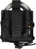 Double Handcuff Pouch, Open-Top MOLLE Tactical Handcuff Holster With Molle Belts Vest - Black