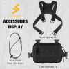 Tactical EDC Chest Rig - Black