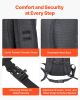 Tactical Molle Hydration Pack Backpack 3L Water Bladder Cycling Hiking Running - Tactical - Black