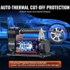 VEVOR 12V Heavy Duty Portable Air Compressor Car Tire Inflator 7.06CFM 150PSI - Default