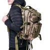 Military Tactical Backpacks Molle System camouflage Color multi-compartment and zippered closure pockets - Protectonic