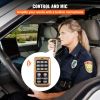 400W 8 Sound Loud Car Warning Alarm Police Fire Horn PA Speaker MIC System - 400 W - 2