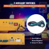 400W 8 Sound Loud Car Warning Alarm Police Fire Horn PA Speaker MIC System - 400 W - 2