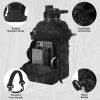 VOTAGOO 64Oz Tactical Water Bottle - Black