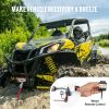 VEVOR Electric Winch ATV UTV 3500 lb Synthetic Rope Waterproof Wired Control - Default