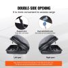 VEVOR Rooftop Cargo Carrier 8 Cubic Feet Luggage Storage Box ABS for SUVs Cars - 8 cu.ft